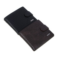 ЮL Брантус Портмоне мужское для карт, купюр и монет, ПУ, 11,5х9,5х2,5см, 2 цвета, КЖ24-34