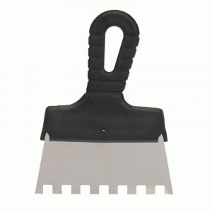 REXANT Шпатель фасадный 150 мм зуб 10х10 нержавеющая сталь, пластмассовая ручка 89-0231