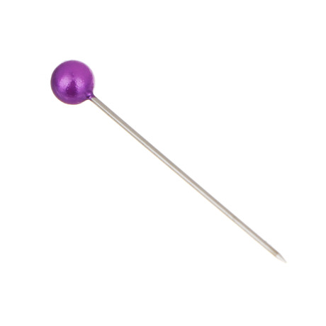 ClipStudio Булавки офисные с цветной головкой, 28мм, 150 шт., картонная коробка