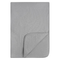PROVANCE Фрэя Покрывало стеганое 180х200см, 100% полиэстер, серый