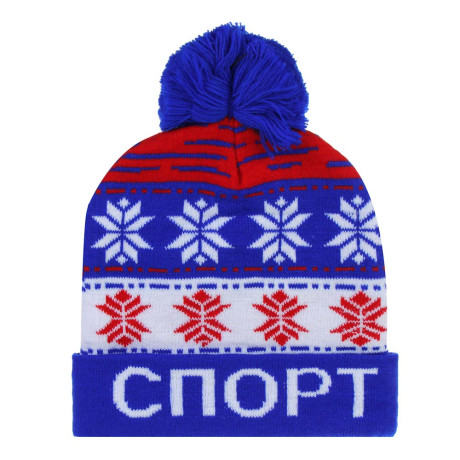 GALANTE Шапка взрослая, р-р 56-58, 2 дизайна, СЗШ24-33