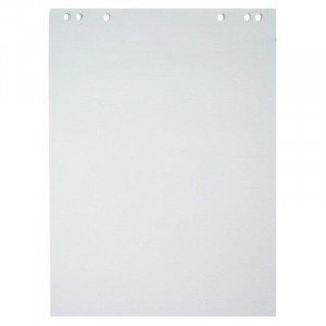 Бумага для флипчартов Блок бумаги для флипчартов белый 67,5х98 50 лист. 5 бл/уп 80гр. 493372