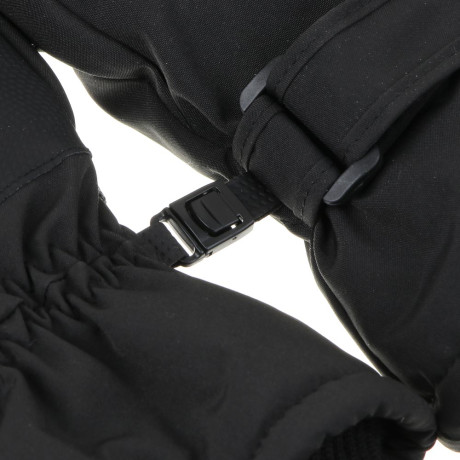 GALANTE Перчатки мужские утепленные с регулятором, р-р 22-24, черный, СЗМП24-04