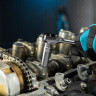 Ключ-трещотка 1/4", CrV, 120 зубьев, цельнометаллический, хром Gross