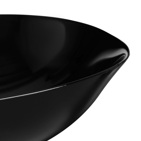 MILLIMI Блэк Набор столовой посуды 19 пр., опаловое стекло, квадратный