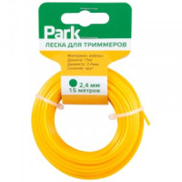 Леска д/триммера КРУГ 2,4мм (15м) Park 990596 (Россия)