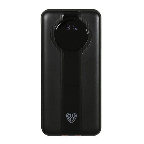 Аккумулятор мобильный BY Bolt10 10000мАч, встроен. кабели Type-C, iP, 20W, 3A, пластик, черный