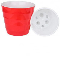 Горшок "Лаура" 1,4л Красный ЛР14-16Ливингрин(18)