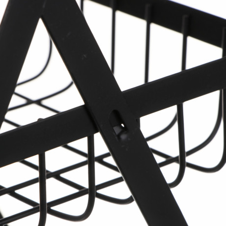 Корзина для фруктов двухярусная тм Vetta, 22x14x25 см, углеродистая сталь