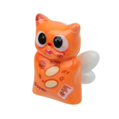 Игрушка фигурка "Модный кот", 5х5х3,5см, полистоун, микс