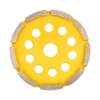 Чашка алмазная шлифовальная 1-ряд 125х22.2 мм Kranz (цена за шт) KR-90-0150