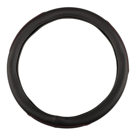 ЕРМАК Оплетка руля, черный, размер М, полиуретан(PU)