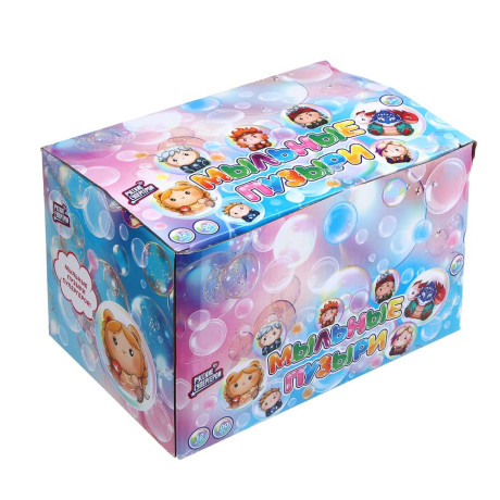 BY Мыльные пузыри Русские Супергерои, РР,PVC, 100мл., мыльный. р-р., 13,7х6 см, 4 дизайна