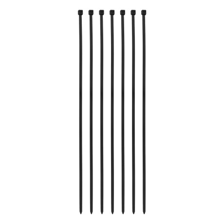 Хомуты, 350 x 4.8 мм, пластиковые, черные, 50 шт Сибртех