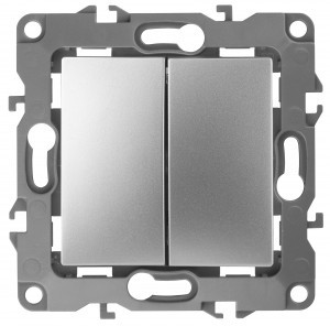 ЭРА 12 мех. выкл. СУ 2 кл. 10А алюминий, автоклеммы 12-1104-03 0264