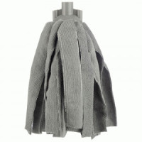 Насадка для швабры цельная ленточная 30см, микрофибра 310491 Рыжий кот