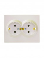 Lezard VESNA роз. земля СУ 2 мест. 16А перламутр. (шторки) (ПБТ) (корп. ABS) 742-3000-178B