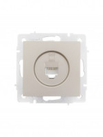 Lezard VESNA мех. роз. комп СУ 1 мест. титан (140. RJ45) (корп. ABS) 742-3788-140