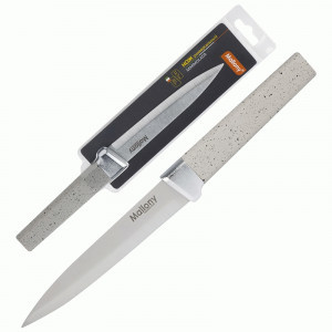 Нож универсальный MARMOLADA (лезвие 12,7см) пластиковая софт-тач рукоятка 108298 Mallony