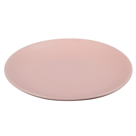 Тарелка подстановочная 26,7см, тм MILLIMI розовый, керамика