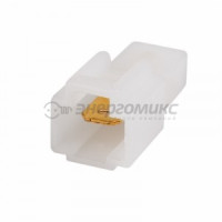 REXANT клемма плоская штекер 6.3 мм,1-1.5 мм, (РП-п 1.5-(6.3)) + колодка (50!) 08-0951