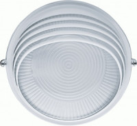 Navigator св-к влагозащит. R3 IP54 60W E27 круг реснички белый NBL-R3-60-E27/WH 94817
