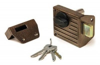 Д-град Зенит ЗН1-2 {1-6} бронза Замок накладной (16)