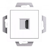 Systeme Electric AtlasDesign мех. роз. СУ 1 мест. HDMI, БЕЛЫЙ ATN000180