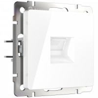 Werkel мех. роз. телеф. СУ 1 мест. RJ-11 (белая) W1182001 a051123