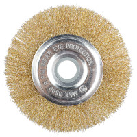 ЕРМАК Щетка металл. для УШМ 150мм/22мм, плоская