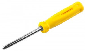 Отвертка STAYER "STANDARD" 2-в-1 с двухст стерж, PH №2 /SL 6мм, 85мм  zu2515_z01