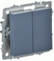 IEK BRITE выкл. (перекрестный) СУ 2 кл. 10А маренго ВС10-2-3-БрМ BR-V23-0-10-K35