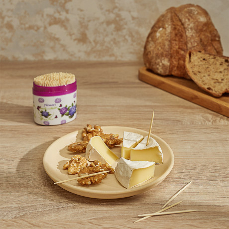 Зубочистки тм VETTA, бамбук, пластиковая упаковка, 300шт