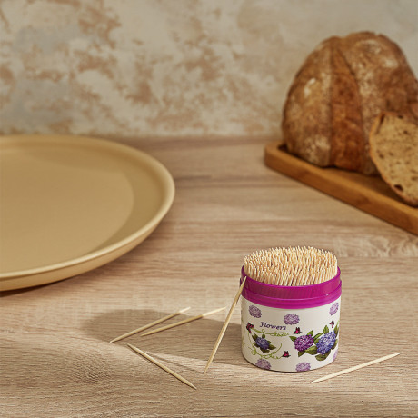 Зубочистки тм VETTA, бамбук, пластиковая упаковка, 300шт