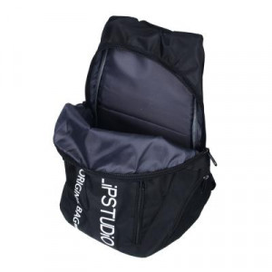Рюкзак универсальный 50x30x26см, 1 отд., 4 карм., боковые утяжки, сетчатая спинка, ПЭ, черный