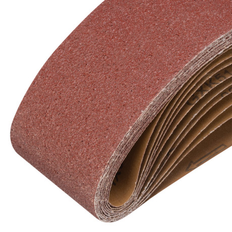 Лента абразивная бесконечная, P 80, 100 х 610 мм, 10 шт Matrix