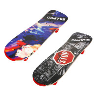 SILAPRO Скейтборд 75х25см (усилен.алюм. крепеж, 5240 PVC 608Z) макс. нагрузка 50кг