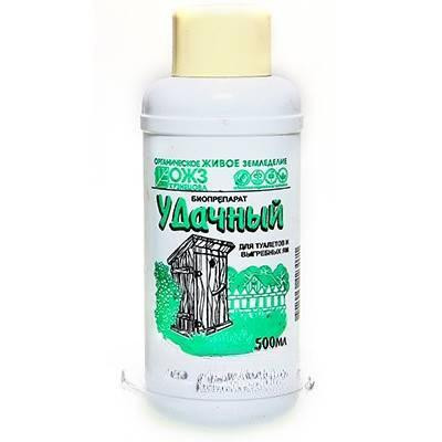 Удачный-биопрепарат для туалетов 0,5л х14