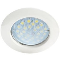 Ecola DL100 MR16 GU5.3 св-к литой Белый 24x75 FW1601EFF (10!)