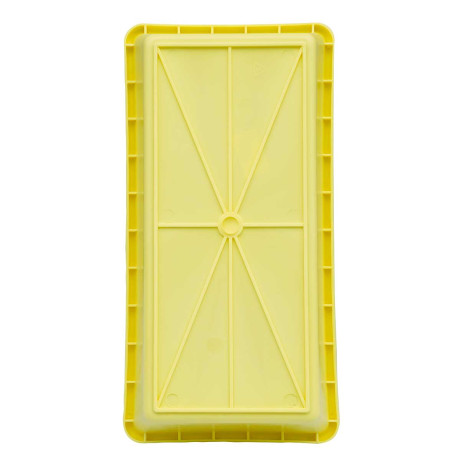 Ящик для рассады САДОВИТА №4 400*200*90 мм (20/960) ЖЕЛТЫЙ