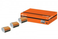 TDM клемма СМК 222-415 с рычагом 5х(0,1-4мм2) 24А (уп.85шт, цена за шт) SQ0527-0003