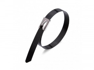 General хомут метал.(нерж.сталь 304) с полимерным покрытием 7,9х1000 (уп.50шт, цена за уп.) 475365