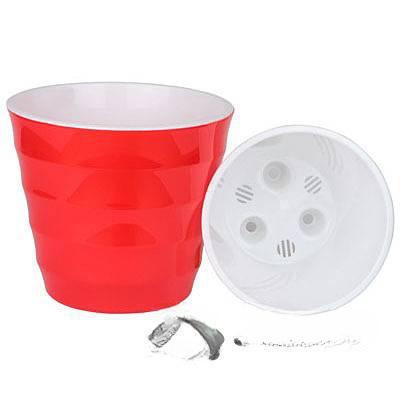 Горшок "Лаура" 2,3л Красный ЛР17-16 Ливингрин(12)