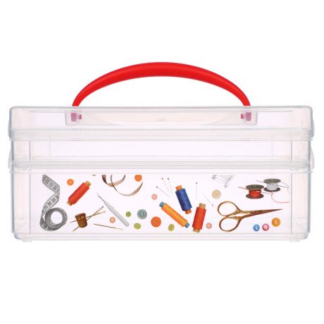 Бокс универсальный "MULTI BOX" 2 секции, 245х160х105мм, (1л+2л)