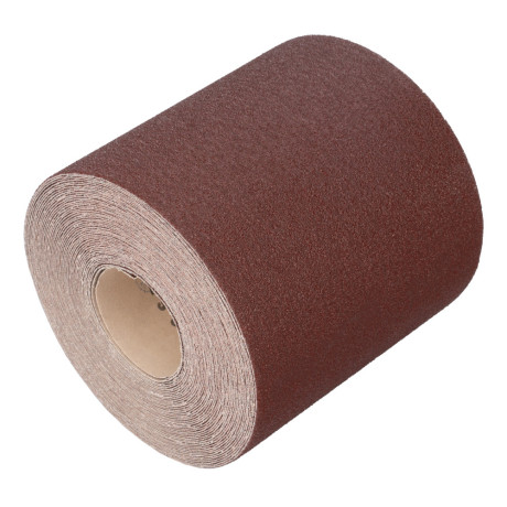 Шкурка на тканевой основе, KK18X W, зернистость 40Н(Р 40) бобина 200мм х 20 м, водостойкая, "БАЗ"