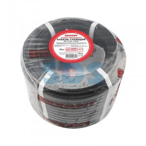 REXANT Саморег. нагр. кабель (экран) ОУ (на трубу) SRL16-2CR (16Вт/м), 50м, ц.за1м, 51-0201