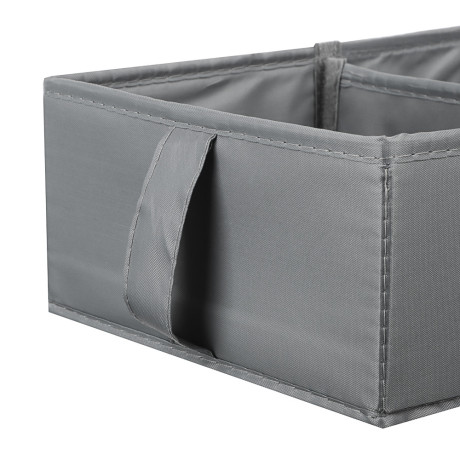 VETTA Органайзер, 2 отделения, 20х30х10 см, Швеция, полиэстер серый
