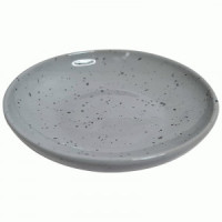 Блюдо 10см h=2см керамика туман (кратность 18!!!) 109521 Борисовская керамика