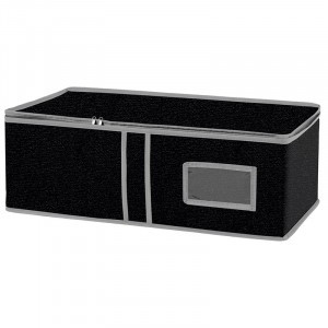 Ящик универсальный д/хранения вещей "Black", 60х30х20см, спанбонд, 312615 Рыжий кот