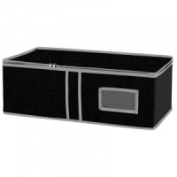 Ящик универсальный д/хранения вещей "Black", 60х30х20см, спанбонд, 312615 Рыжий кот